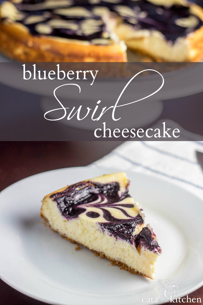 Blueberry Swirl Cheesecake PIN