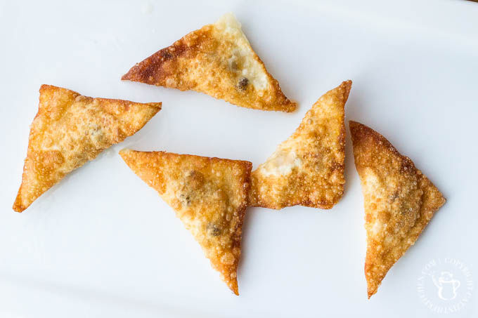 Crunchy, cheesy, and insanely craveable, these southwest wontons are the ultimate appetizer - grab your wontons wrappers and get frying!