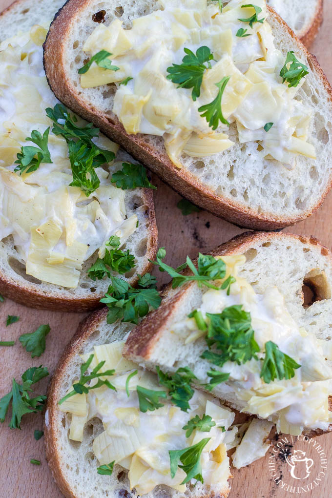 Artichoke Bruschetta