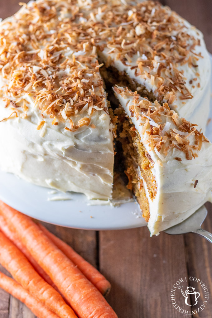 Carrot cake is pretty amazing, but I've got a couple of ideas about how to improve it - one, lose the raisins. Two, add browned butter. Yep. Done. 