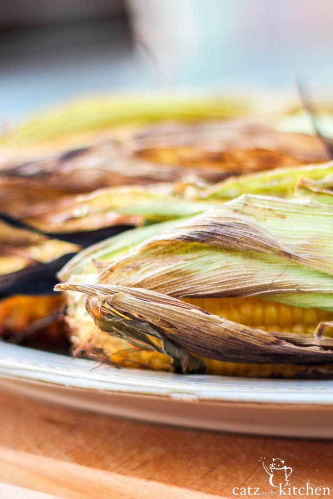 The sweet, smoky sides keep on coming! Add this grilled corn on the cob to almost any outdoor meal!