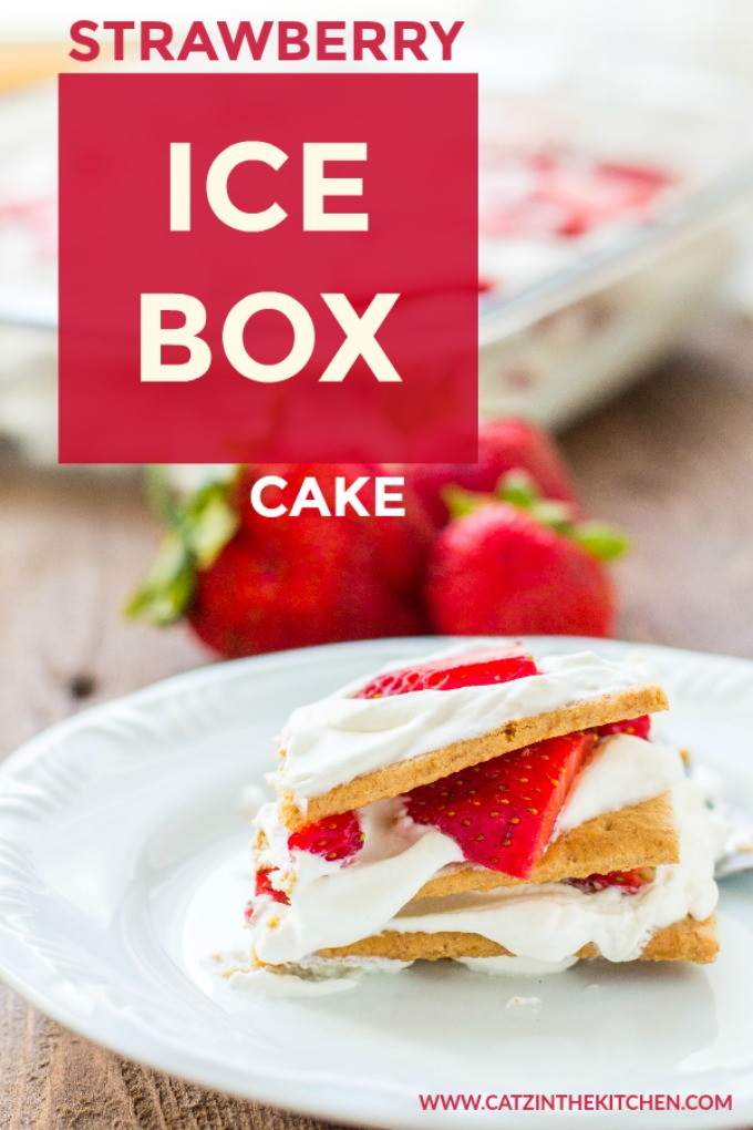 Need to whip up a fresh, yummy summer dessert in a hurry? This strawberry icebox cake is tasty, creamy, pretty, and ready in 20 minutes!