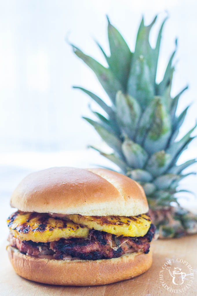 Grilled Turkey Pineapple Teriyaki Burgers Catz in the Kitchen