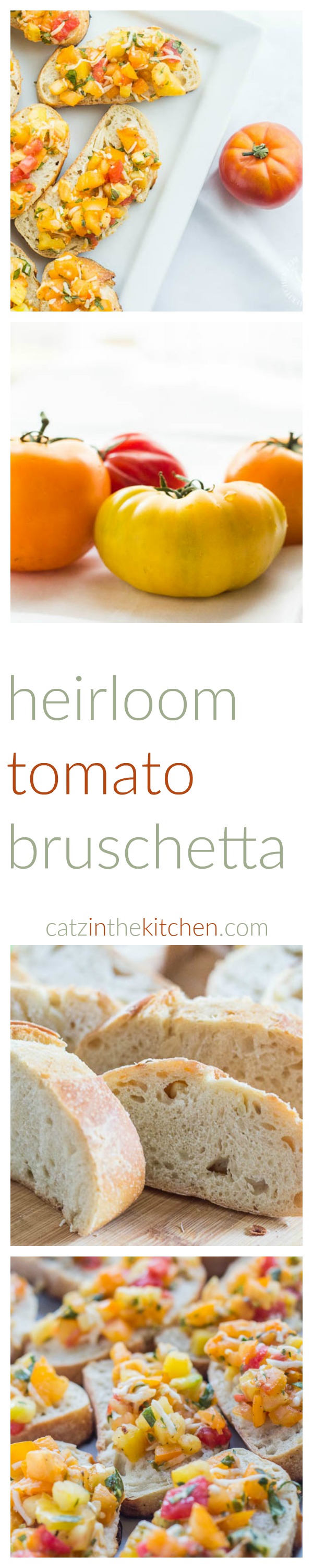 Heirloom Tomato Bruschetta Long Pin