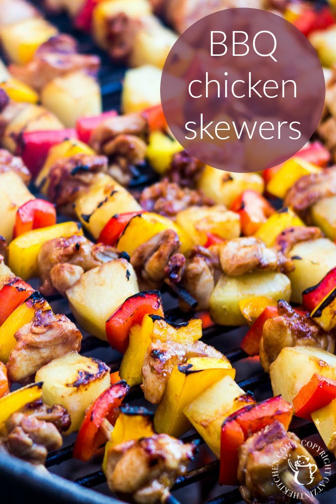 BBQ Chicken Skewers 