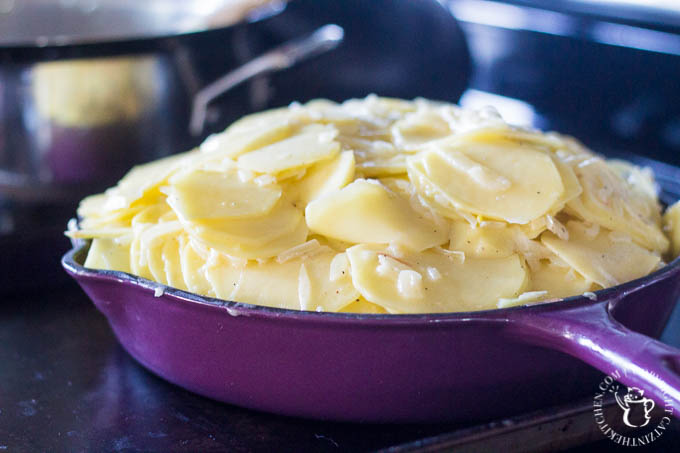 Ready to take potatoes somewhere you've never taken them before? Try this simple but elegant Laser Potato Pie recipe!