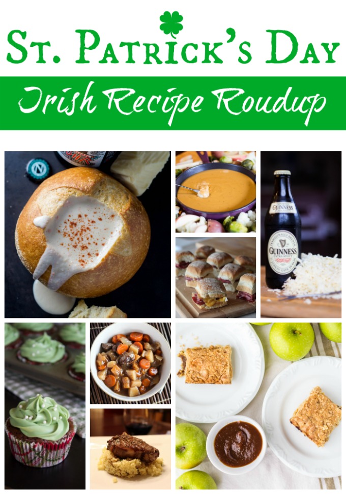 St. Patrick's Day Irish Recipe Roundup | Catz in the Kitchen | catzinthekitchen.com | #Irish #recipe #StPatricksDay