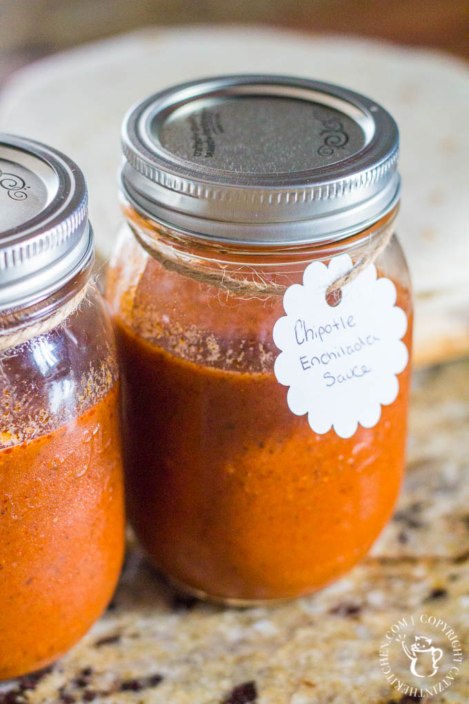 Want to upgrade from the can? How about a smokey homemade chipotle enchilada sauce recipe? It's easy, and you'll love it! 