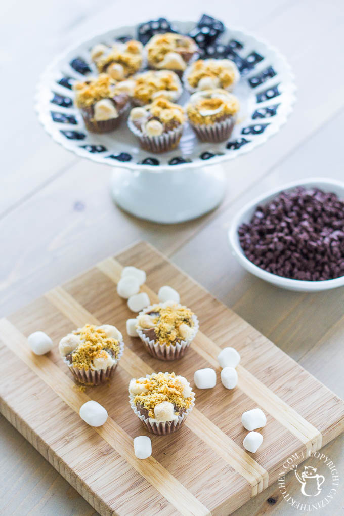 These S'more Brownie Bites are perfect for when you're craving chocolate, sweetness, and marshmallow goodness without the guilt or the fire!
