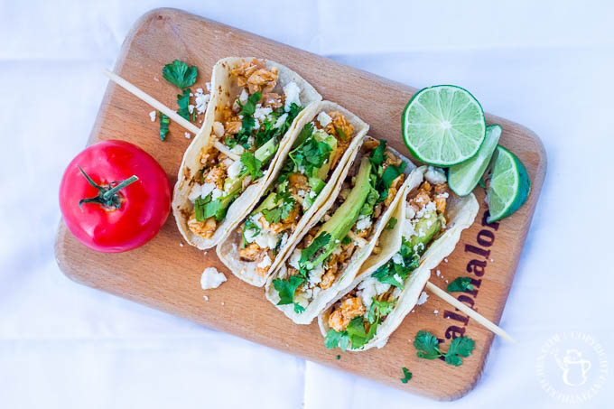 Whether you love the latin flavors of a tinga sauce, or have never tried it, these healthy 30-min chicken tinga tacos are a tasty way to get your fix!