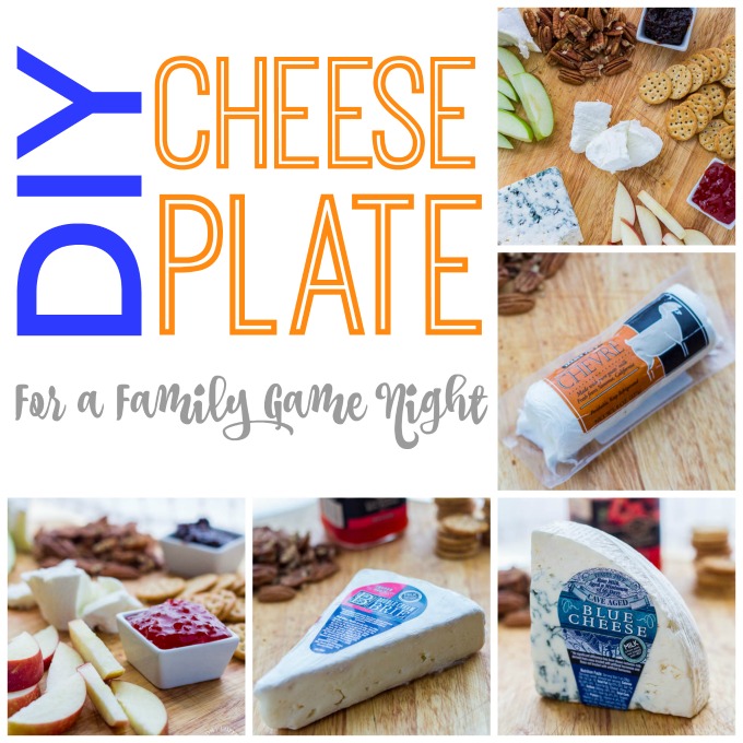 A DIY Cheese Plate is a great way to jazz up your snack situation for a family game night, a get together with friends, or anytime you're feeling snacky!