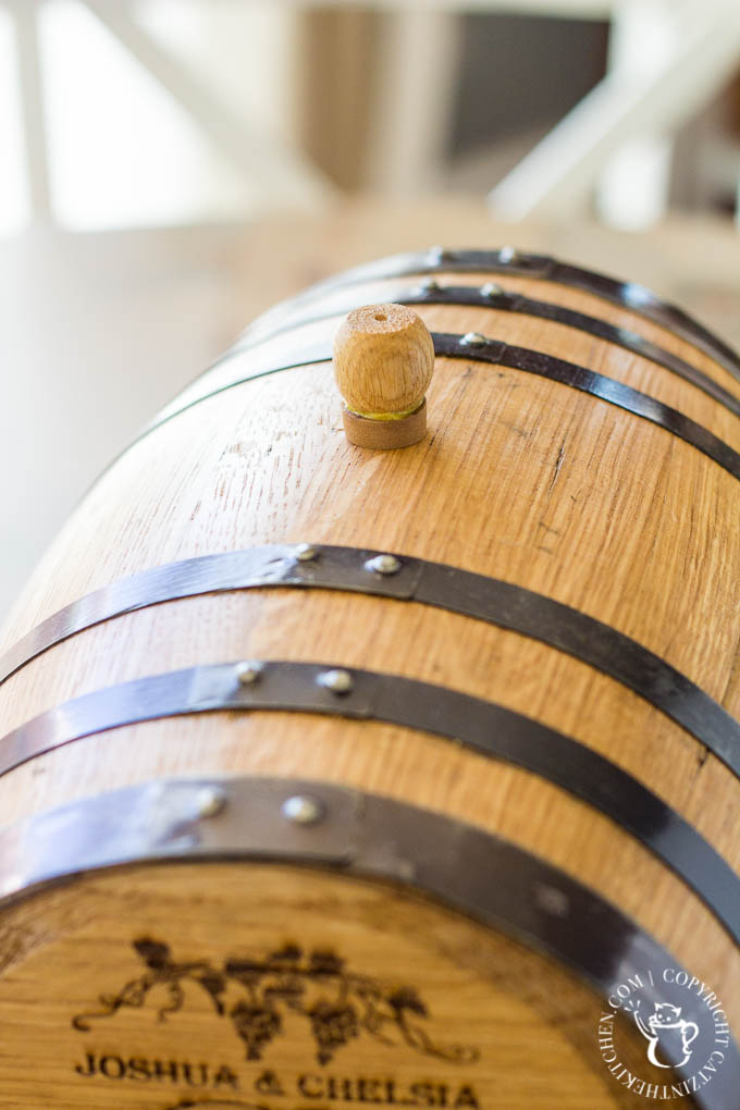Uncommon Goods' Personalized Wine Barrel