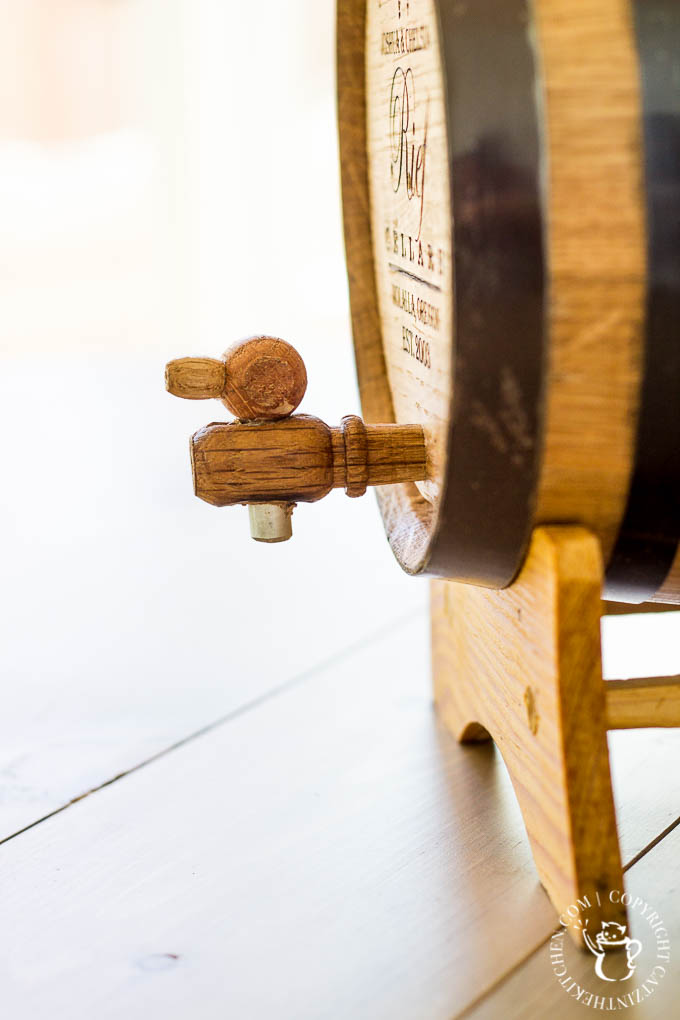 Uncommon Goods' Personalized Wine Barrel