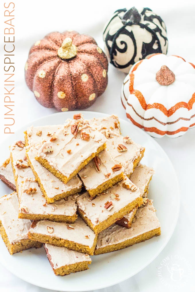 If you're one of those autumn enthusiasts who just can't wait to get fall started, then this recipe for Pumpkin Spice Bars was made for you!