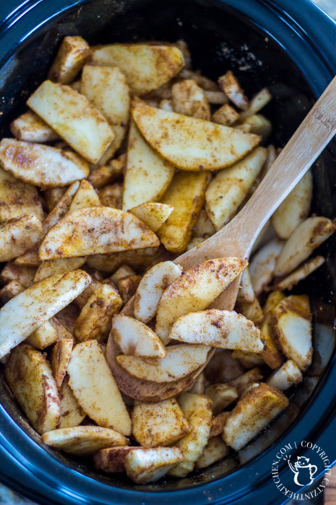 Slow-Cooker Chai Apple Butter is not only easy to make and delicious on almost anything, it makes a great seasonal gift for friends and family! 