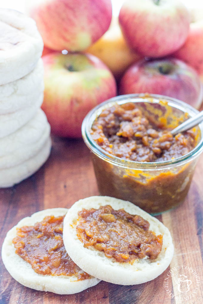 Slow-Cooker Chai Apple Butter is not only easy to make and delicious on almost anything, it makes a great seasonal gift for friends and family! 