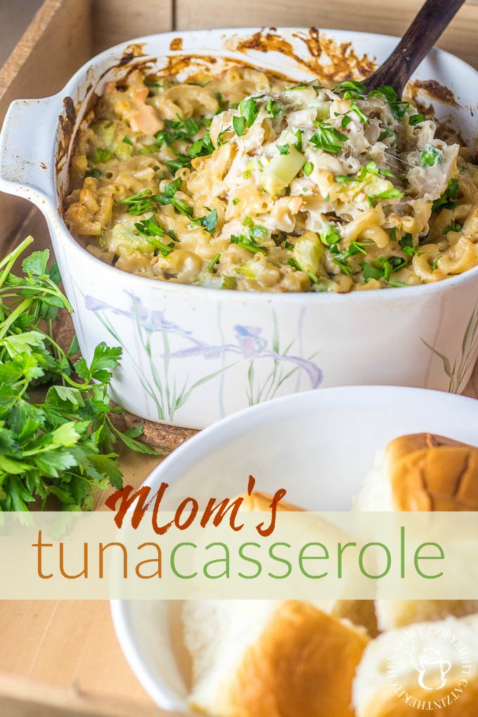 Looking to incorporate more fish into your budget? Try out my mom's tuna casserole - it's comforting, delicious, flexible, and easy!