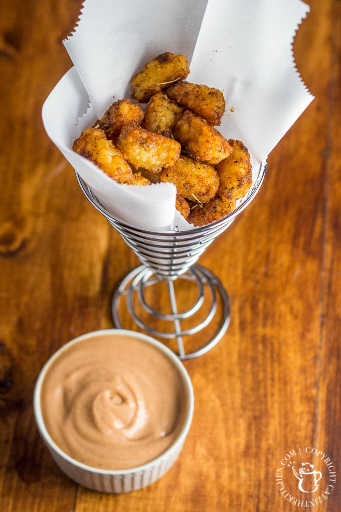 Crunchy on the outside, soft and hot on the inside, with just the right amount of zesty kick, these Copycat McMenamins Cajun Tots are where it's at. 