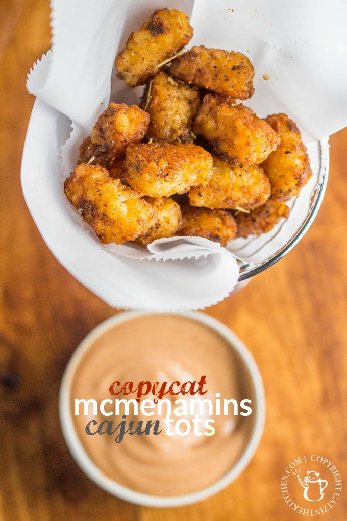 Crunchy on the outside, soft and hot on the inside, with just the right amount of zesty kick, these Copycat McMenamins Cajun Tots are where it’s at. 