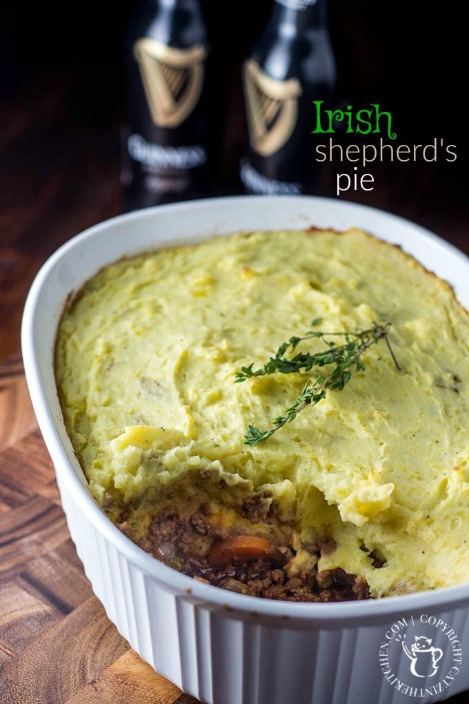 This Irish Shepherd's Pie uses the classic deep, rich flavor of Guinness to elevate this simple dish into a mouthwatering casserole recipe. 