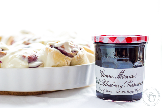 Wild Blueberry Lemon Sweet Rolls Because it's Mother's Day (or any day!), treat mom to breakfast in bed with these easy, tasty homemade wild blueberry lemon sweet rolls!