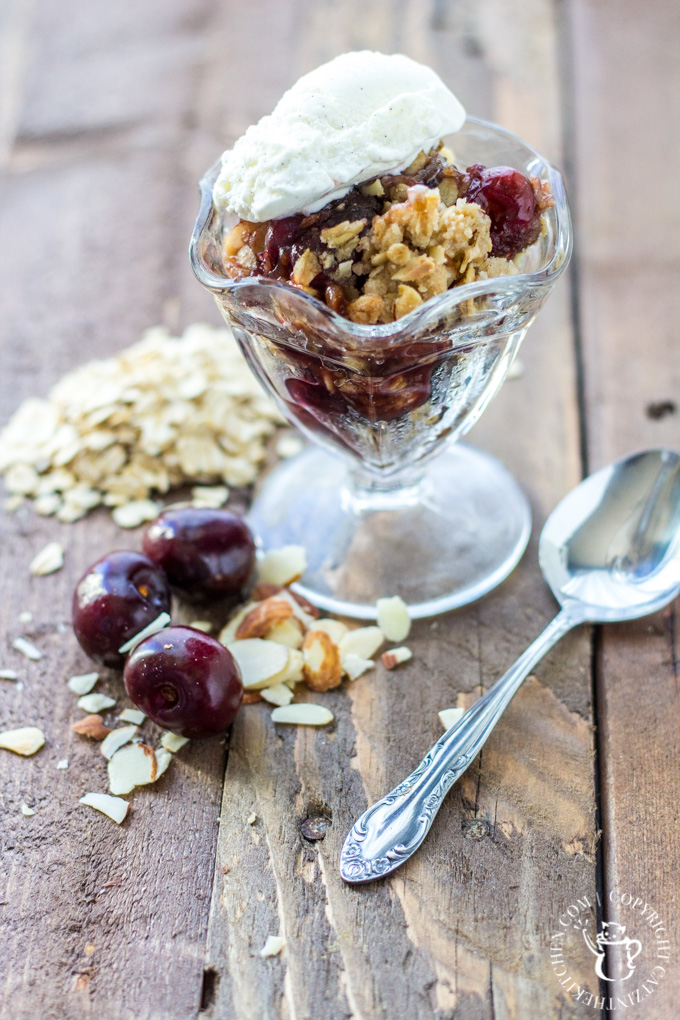 Cherry Vanilla Crisp