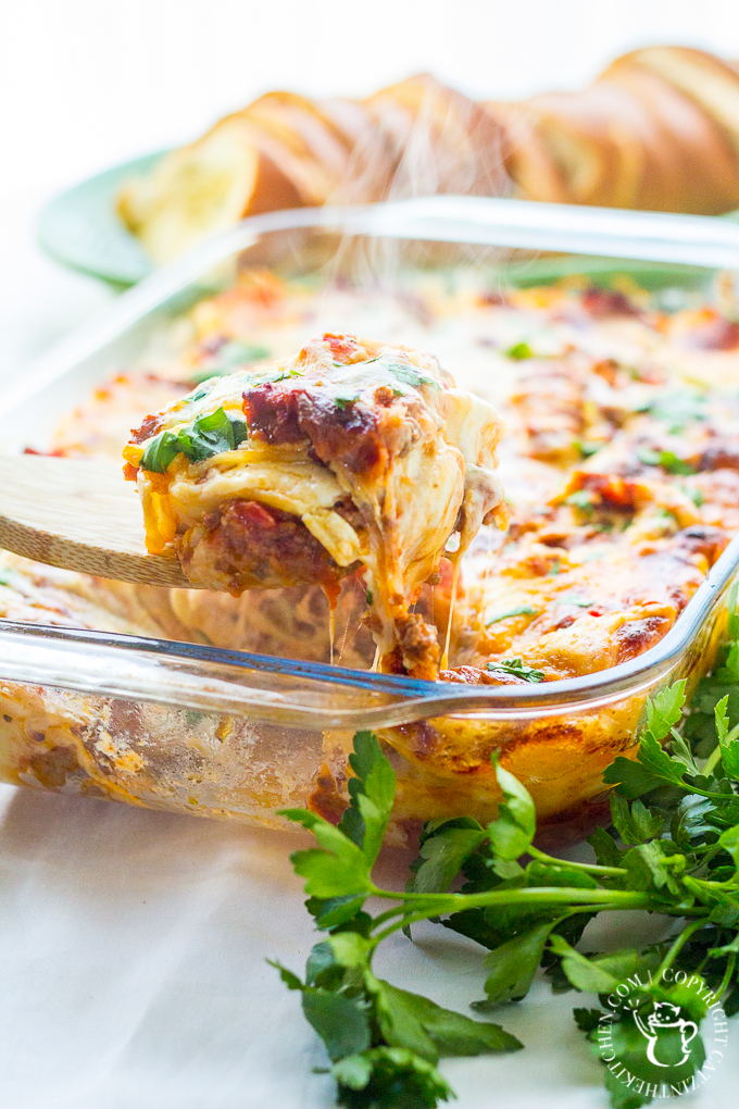 What's better than a tasty recipe for traditional lasagna? One that's freezer friendly with two different ways to make it (quick or from scratch)!