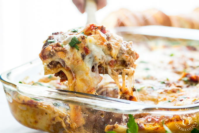 What's better than a tasty recipe for traditional lasagna? One that's freezer friendly with two different ways to make it (quick or from scratch)!