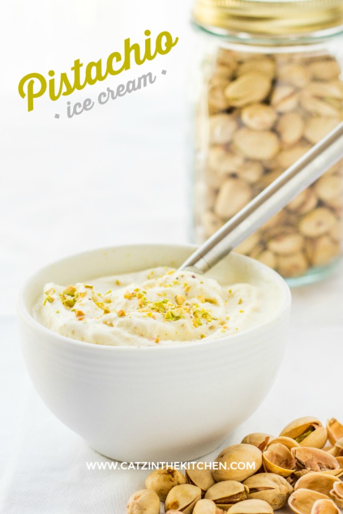 Creamy, elegant, and absolutely wonderful, this recipe for homemade pistachio ice cream will be lucky to make it to the freezer before it's gone! 