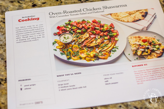 Catz Review of Chef'd Oven-Roasted Chicken Shawarma #getchefd