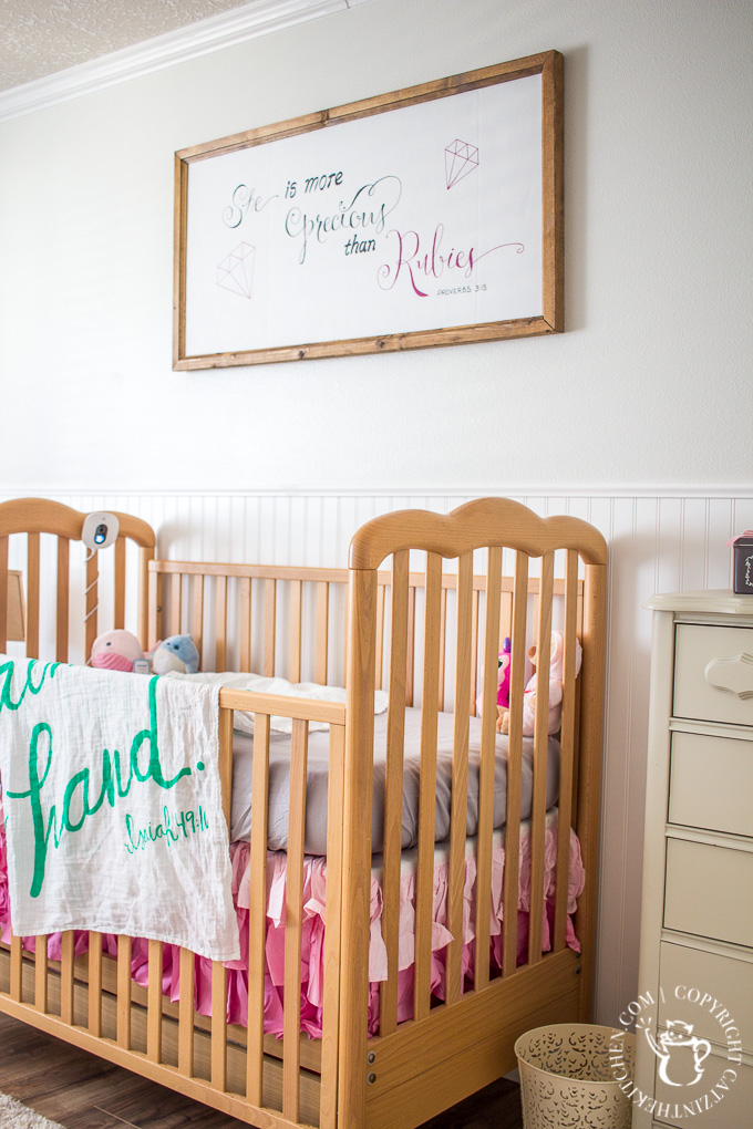 We documented our budget-friendly DIY Nursery Makeover of an unused extra bedroom from floor to ceiling! We hope you find some useful tips and tricks!