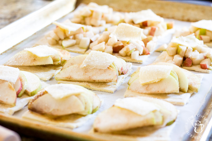 This recipe for apple tartlets couldn't be much easier. A sheet of puff pastry, some apples, and a few pantry ingredients, and you're ready to go! 