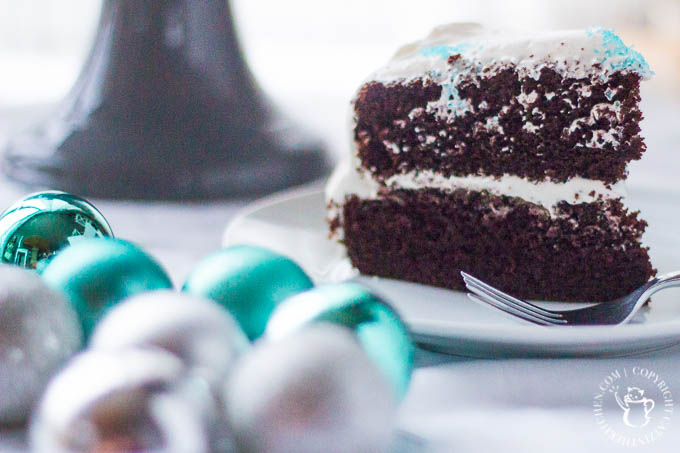 It's chocolate cake with a little subtle something extra! Perfect for any birthday or holiday celebration, this chocolate malt cake is delicious! 