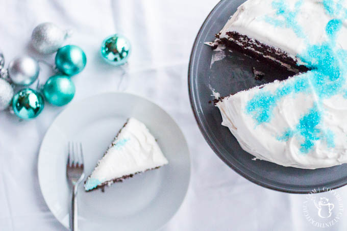 It's chocolate cake with a little subtle something extra! Perfect for any birthday or holiday celebration, this chocolate malt cake is delicious! 