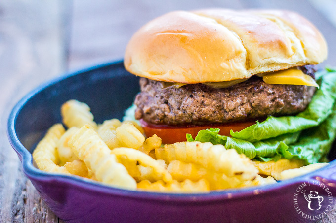 Got that craving for a burger, but the weather outside is not conducive to grilling? Make this indoor classic cheeseburger and free yourself from the climate's control of your burger fix!