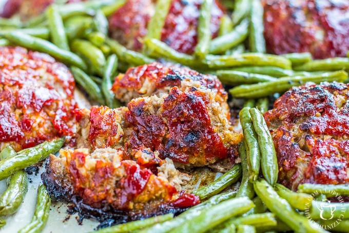 These homestyle mini meatloaves finally won my husband over to meatloaf! What's the secret? Besides scrumptious flavors, broiling right at the end adds a yummy crusty texture to the outside! 