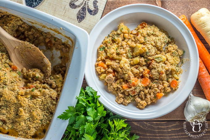 Healthy, easy, and comforting, this simple winter cassoulet is a classic dish from the south of France easily adapted to dairy or gluten-free diets!