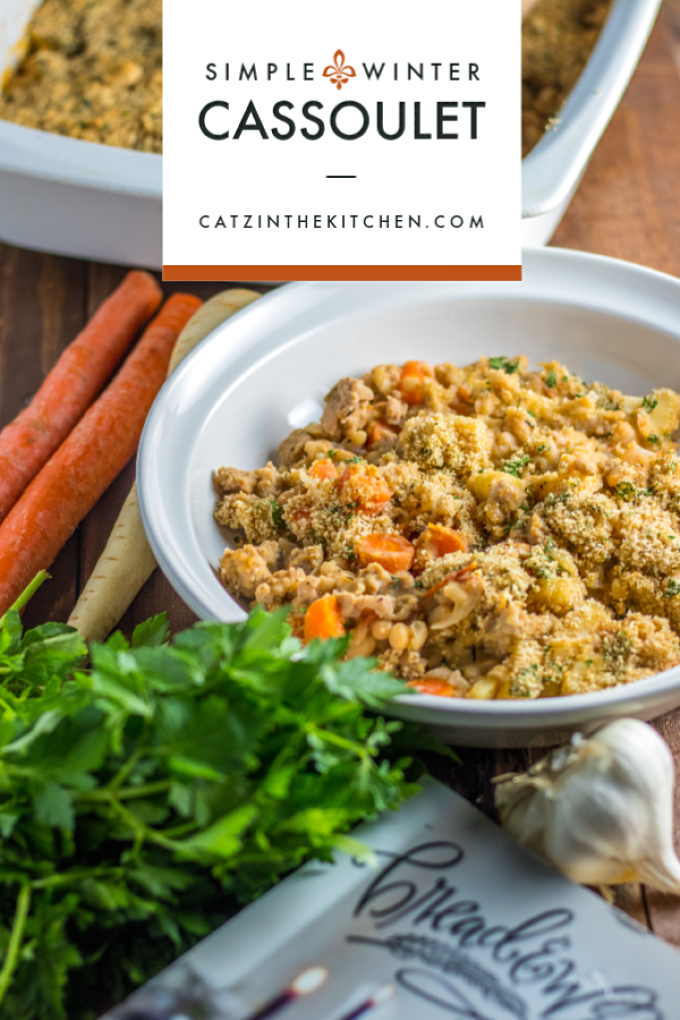 Healthy, easy, and comforting, this simple winter cassoulet is a classic dish from the south of France easily adapted to dairy or gluten-free diets!