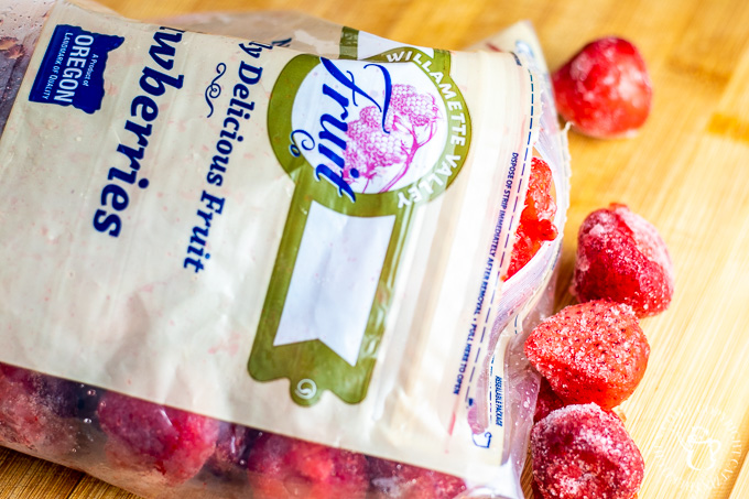 Flash-frozen Oregon strawberries are available all year 'round!