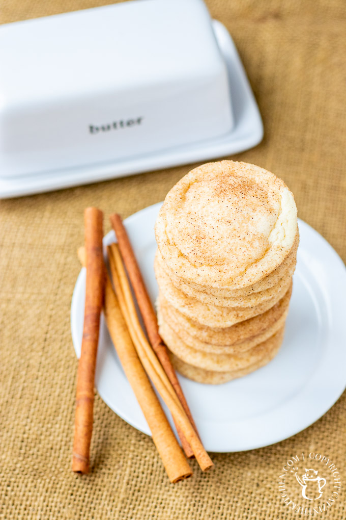 Our whole family has declared this recipe the best snickerdoodle cookies ever...or, at least, the best ones to ever enter our humble abode!