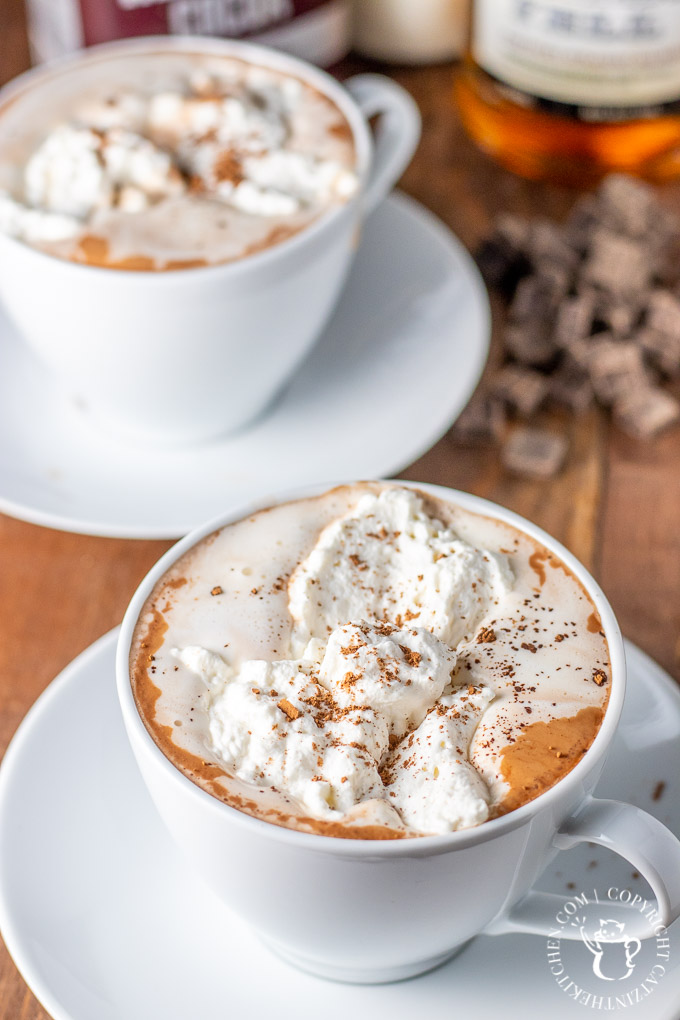 Feeling like you've outgrown your average hot cocoa? Make yourself some grown up hot chocolate from scratch with cocoa, vanilla, salt, milk, and cream!