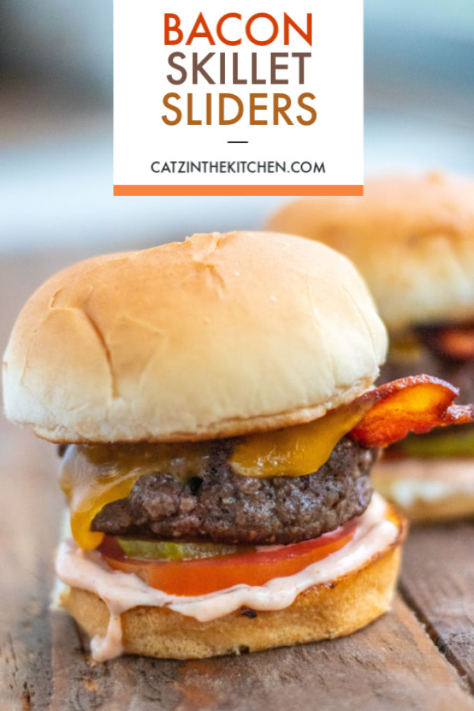 We have struggled with making good classic sliders at home, but these bacon skillet sliders with homemade thousand island dressing are getting it RIGHT. 