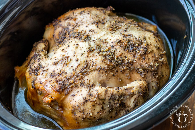 This recipe for Slow Cooker Lemon Pepper Chicken lets you get a tasty, nutritious, and affordable dinner on the table with minimal effort!