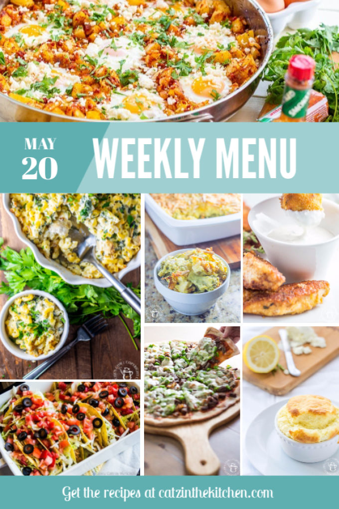 Weekly Menu | Catz in the Kitchen | catzinthekitchen.com | #mealplan