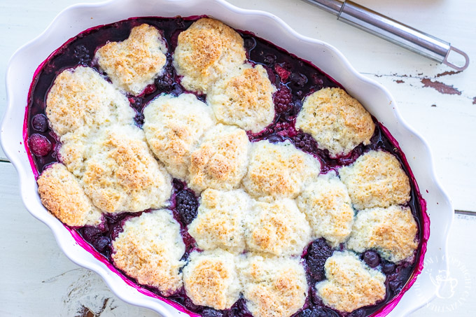Summer is here, & cobbler goes hand in hand with summer memories! Try this berries & thyme cobbler recipe for a slightly earthier take on the classic!